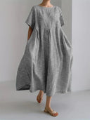 Vestido de verano floral blanco