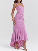 Vestido maxi floral Blue Bell