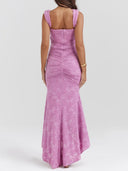 Vestido maxi floral Blue Bell
