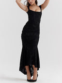 Vestido maxi floral Blue Bell