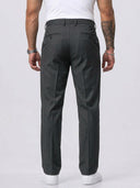 Pantalón formal Elegancia fundida en confort