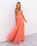 Patrec | Vestido mujer elegante maxi vestido