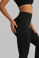Legging Flare Cintura en V Latte – Ajuste favorecedor